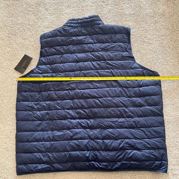 NWT Marc New York Blue Lightweight Puffer Vest 3XL - Picture 9 of 10